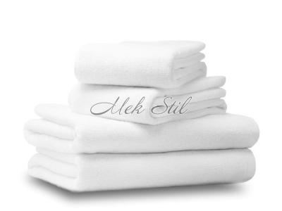 Обзавеждане на хотели Бели хавлиени кърпи и халати  Бяла хавлиена кърпа 50/90